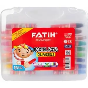 FATİH PASTEL BOYA ÇANTALI 18 RENK