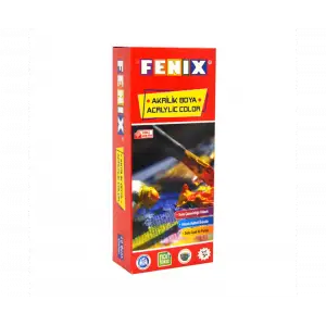 FENİX AKRİLİK BOYA FN-202 (PKT-10 LU)