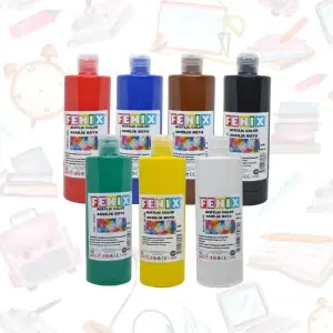 FENİX AKRİLİK BOYA METALİK RENK 70 ML (PKT-12 Lİ)