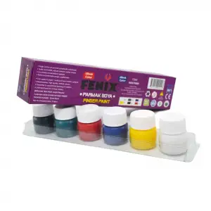 FENİX PARMAK BOYASI 15 ML FN-301 (PKT-6 LI)
