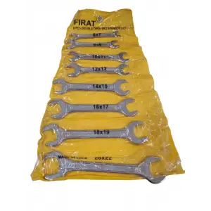 FIRAT AÇIK AĞIZ ANAHTAR TAKIMI 8 Lİ POŞETLİ