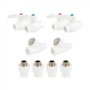 FIRAT BYC KOMBİ BAĞLANTI SETİ NİPELLİ MTL 8 PARÇA