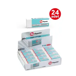 FİXPOİNT BEYAZ SOFT SİLGİ P-7680 (PKT-24 LÜ)