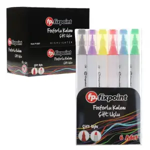 FİXPOİNT FOS.KALEM ÇİFT UÇLU 6 LI 5587 (PKT-12 Lİ)