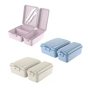 FİXPOİNT İKİLİ BESLENME KABI SETİ P-7437