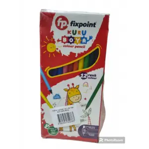 FİXPOİNT KURU BOYA TANBOY 12 Lİ P-0776