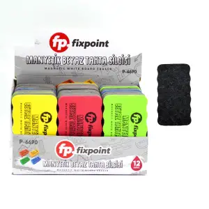 FİXPOİNT MAN.BEYAZ TAHTA SİLGİSİ P-6690(PKT-12 Lİ)