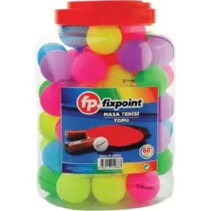 FİXPOİNT MASA TENİSİ TOPU RENKLİ P-2883 60 LI