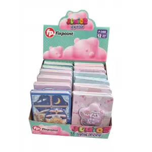 FİXPOİNT NOT DEFTERİ PUFFY KÜÇÜK P-3486(PKT-12 Lİ)