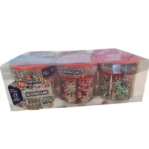 FİXPOİNT ŞEKİLLİ BONCUK 102GR P-2822 (KT-6 LI)