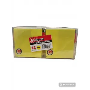 FİXPOİNT YAP.NOT.SARI 80 YAPRAK P-0377(PKT-12 Lİ)