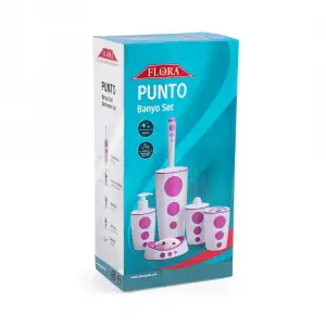FLORA PUNTO BANYO SETİ 5 PARÇA F-325