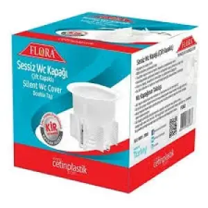 FLORA WC MATİK ÇİFT AÇILIR KUTULU F-068