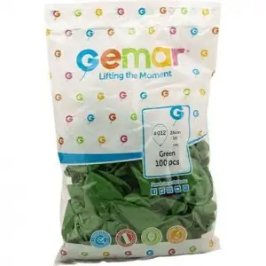 GEMAR K.YEŞİL İÇ MEKAN BALON G90-012 (PKT-100 LÜ)