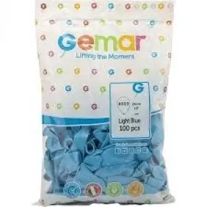 GEMAR MAVİ İÇ MEKAN BALON G90-009 (PKT-100 LÜ)