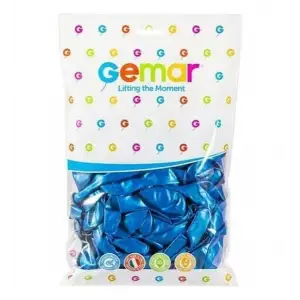 GEMAR METALİK K.MAVİ BALON GM90-030 (PKT-100 LÜ)