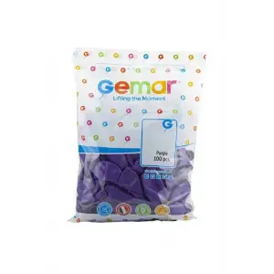 GEMAR MOR İÇ MEKAN BALON G90-008 (PKT-100 LÜ)