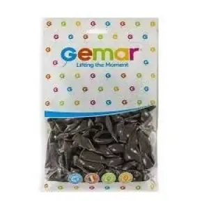 GEMAR SİYAH İÇ MEKAN BALON G90-014 (PKT-100 LÜ)