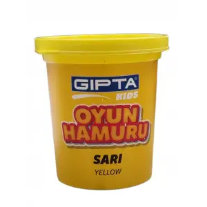 GIPTA 120 GR OYUN HAMURU SARI K-8301