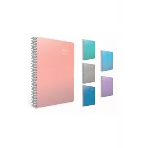 GIPTA A5 SPİRALLİ ÇİZGİLİ DEFTER SERT KPK 140YP