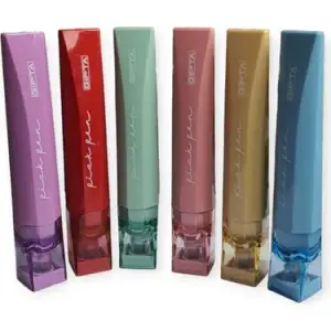 GIPTA KESİK UÇLU FOSFORLU KALEM 6 RENK 1420 (ST-180 Lİ)