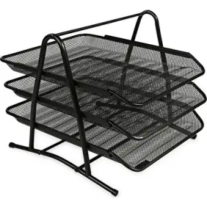 GLOBOX METAL EVRAK 3 LÜ SİYAH 3894