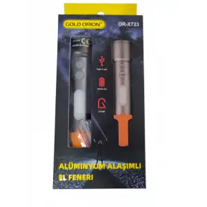 GOLD ORION EL FENERİ OR-X723