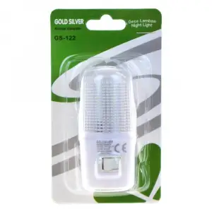 GOLD SILVER GECE LAMBASI GS-121-122