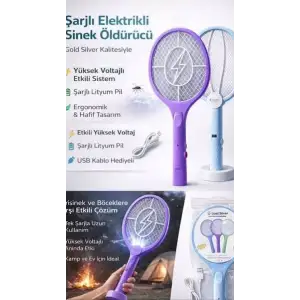 GOLD SILVER SİNEK RAKETİ GS-A02