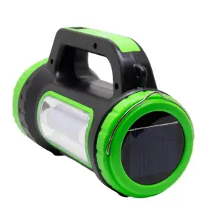 GOLD SILVER USB Lİ GÜNEŞ ENERJİLİ FENER GS-410