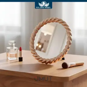 GOLDEN ANGEL MASA ÜSTÜ MAKYAJ AYNASI OVAL AYN-200