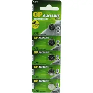 GP AG PİL LR44 5 Lİ GP-A76