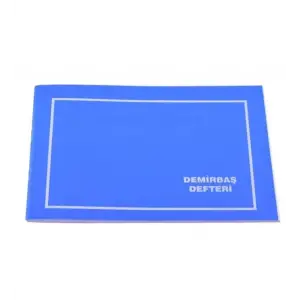 GÜLPAŞ DEMİRBAŞ DEFTERİ PLASTİK KAPAK 40 YP