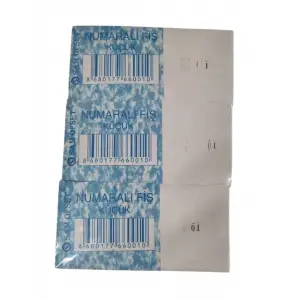 GÜRPAŞ NUMARALI FİŞ KÜÇÜK (PKT-36 LI)