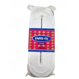 HAS-İŞ PAÇA LASTİK 3 CM 10 MT