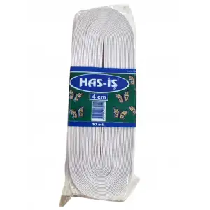 HAS-İŞ PAÇA LASTİK 4 CM 10 MT