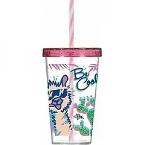 HEREVİN DESENLİ PİPETLİ BARDAK 660 ML KARIŞIK