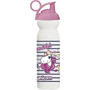 HEREVİN MATARA 680 ML DESENLİ UNİCORN (24 LÜ)
