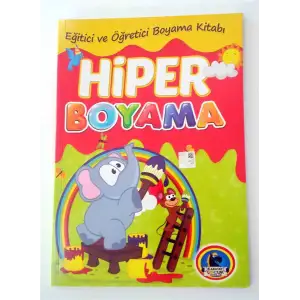 HİPER BOYAMA KİTABI 128 SAYFA