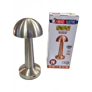 HOROZ AVIVA MASA LAMBASI 3CCT 2W/5V SILVER