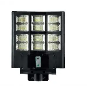 HOROZ GRAND LED SOLAR SOKAK ARMATÜRÜ SİYAH 600 W