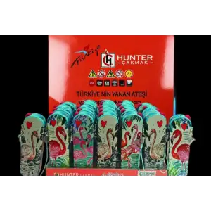 HUNTER ÇAKMAK SİLİNDİR JET İPLİ 32-59 (PKT-25 Lİ)