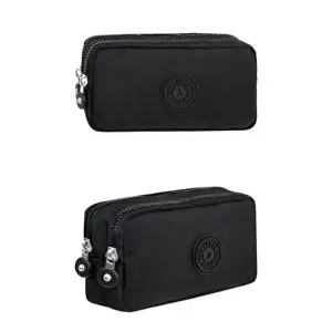 İKİ FERMUARLI DESENLİ KALEM KUTUSU*144 TGB 8112