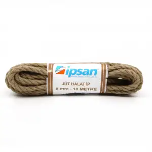 İPSAN JÜT HALAT 8 MM 10 MT JT-0810