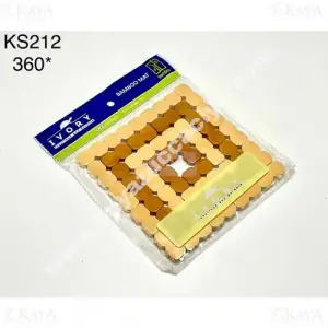 IVORY BAMBU NİHALE POŞETLİ KARE IVO-KS212