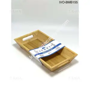 IVORY BAMBU TEPSİ 30X16 CM BMD-155