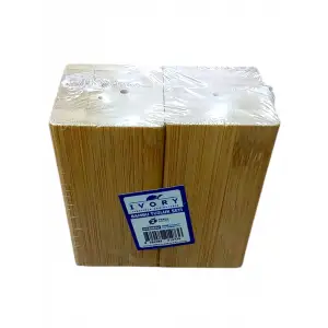 IVORY BAMBU TUZLUK SETİ İKİLİ BMB-161