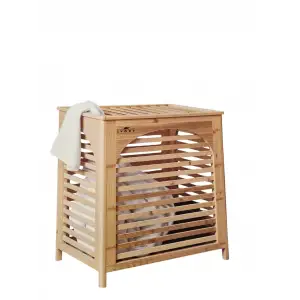 IVORY ÇAMAŞIR SEPETİ BAMBU IVO-BMB306
