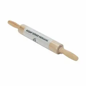 IVORY DÖNER SAPLI AHŞAP MERDANE LARGE IVO-BMB316
