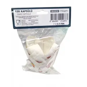 IVORY KAĞIT KEK KAPSÜLÜ 12 Lİ IVO-CK152